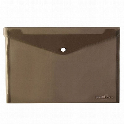 Φάκελος με κουμπί - Premium Ημιδιαφανής Μαύρος (Α4) - A&G Φάκελος με κουμπί - Premium Ημιδιαφανής Μαύρος (Α4) - A&G