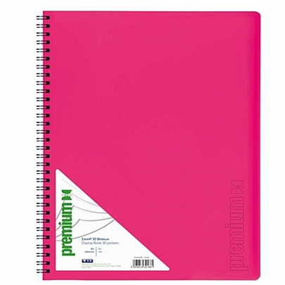 Ντοσιέ σουπλ σπιράλ 20 θέσεων - Ροζ (Α4) - A&G Ντοσιέ σουπλ σπιράλ 20 θέσεων - Ροζ (Α4) - A&G