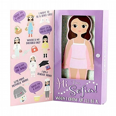 Ντύνω με μαγνητάκια - Sofia - Floss & Rock Ντύνω με μαγνητάκια - Sofia - Floss & Rock