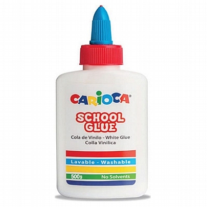 Κόλλα λευκή για χειροτεχνίες (500gr) - Carioca School Κόλλα λευκή για χειροτεχνίες (500gr) - Carioca School