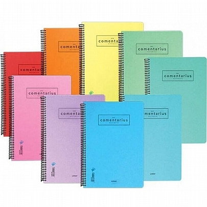 Τετράδιο σπιράλ B5 - 3 θέματα Comentarius (90Φ.) - A&G Τετράδιο σπιράλ B5 - 3 θέματα Comentarius (90Φ.) - A&G