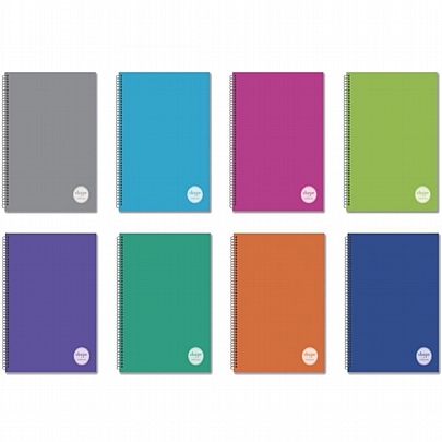 Τετράδιο σπιράλ Β5 - 3 θέματα Pan Tone (90Φ.) - Shape Τετράδιο σπιράλ Β5 - 3 θέματα Pan Tone (90Φ.) - Shape