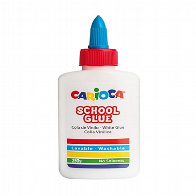 Κόλλα λευκή για χειροτεχνίες (250gr) - Carioca School Κόλλα λευκή για χειροτεχνίες (250gr) - Carioca School