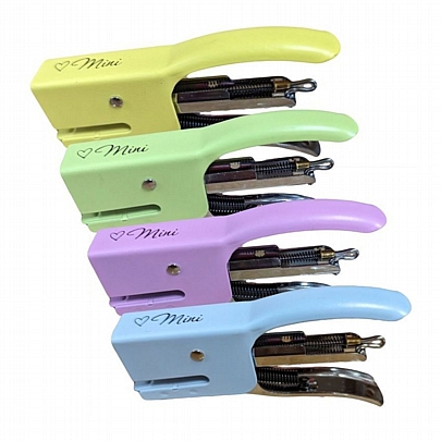 Συρραπτικό Ro-Ma mini Plier No.10 (Δώρo ανταλλακτικά) - Pastel Χρώματα - Maestri