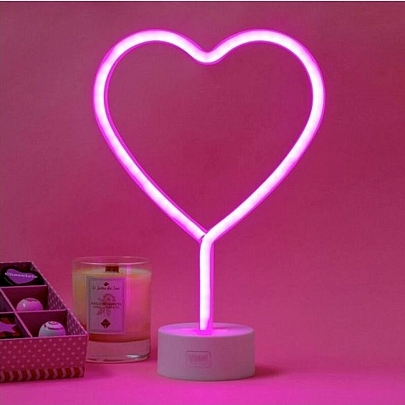 Φωτιστικό Neon Led - Heart - Legami