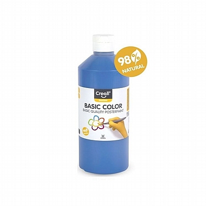 Τέμπερα - Primary Blue 10 (500ml) - Creall Basic Color Τέμπερα - Primary Blue 10 (500ml) - Creall Basic Color
