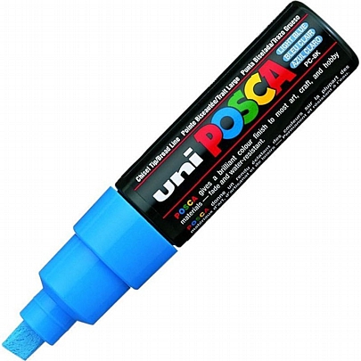 Ακρυλικός μαρκαδόρος - Light Blue (2-8mm) - UniPosca Pc-8K