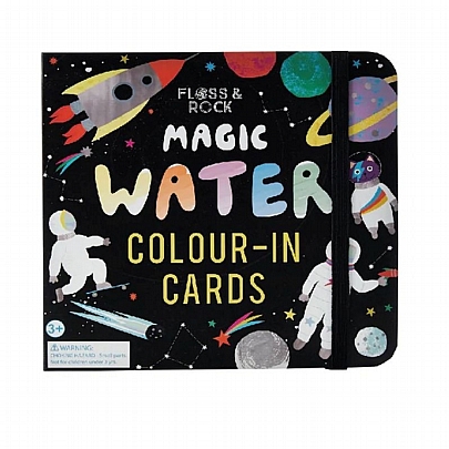 Ζωγραφίζω με μαρκαδόρο νερού - Διάστημα - Floss & Rock Ζωγραφίζω με μαρκαδόρο νερού - Διάστημα - Floss & Rock