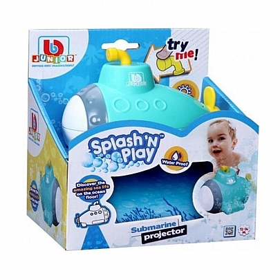 Splash 'n Play: Υποβρύχιο Μπάνιου με Προβολέα Βυθού - Bburago Junior