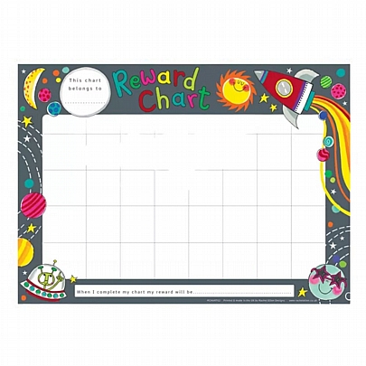 Πίνακας Επιβράβευσης - To the Moon (Με Αυτοκόλλητα) - Rachel Ellen Πίνακας Επιβράβευσης - To the Moon (Με Αυτοκόλλητα) - Rachel Ellen