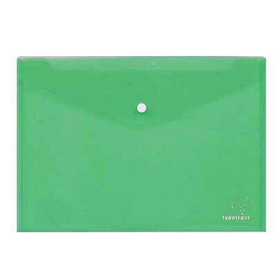Φάκελος με κουμπί - Πράσινος (Α4) - Typotrust