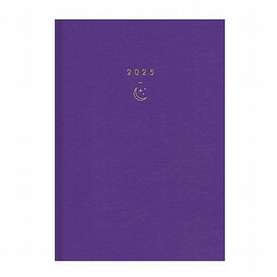 Εβδομαδιαίο Ημερολόγιο Vie 2025 - Purple (17x25) - AdBook