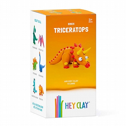 Κατασκευές από Πηλό (Air Dry) - Triceraptors - Hey Clay