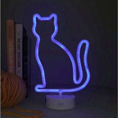 Φωτιστικό Neon Led - Kitty - Legami