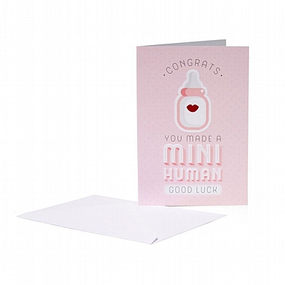 Ευχετήρια κάρτα με Φάκελο - You Made a Mini Human (11.5x17) - Legami