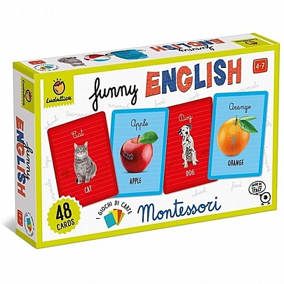 Montessori Method Games: Funny English - Ludattica
