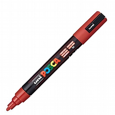 Ακρυλικός μαρκαδόρος - Ruby Red (1.8-2.5mm) - UniPosca Pc-5M