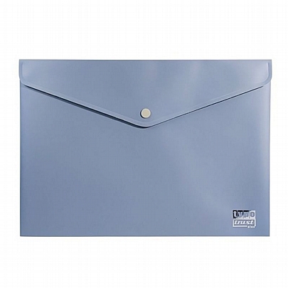Φάκελος με κουμπί - Morandi Μπλε (Α4) - Typotrust