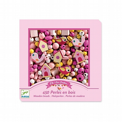 Oh! Les Perles: Κατασκευή Κοσμημάτων με διάφορες χάντρες & διακοσμητικά σπιτάκια - Djeco