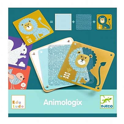 Animologix: Σύνθεση εικόνων - Ζωάκια - Djeco