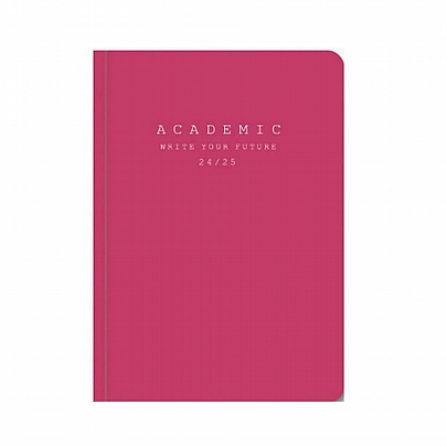 Ημερολόγιο Ακαδημαϊκού έτους 2024-2025 Craft - Hot Pink (14x21) - AdBook