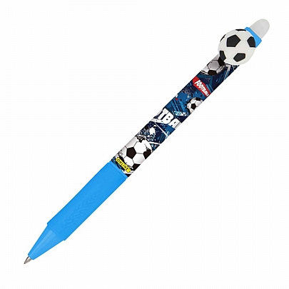 Στυλό που σβήνει με κουμπί Football - Μπλε (0.7mm) - Online