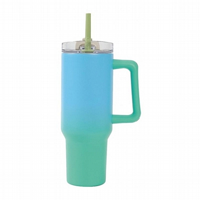 Κούπα Θερμός - Green & Blue (1200ml) - I-Drink