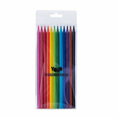 Ξυλομπογιές 12 χρωμάτων - Λουλούδι - Yolo Ξυλομπογιές 12 χρωμάτων - Λουλούδι - Yolo