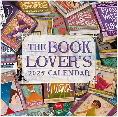 Μηνιαίο Ημερολόγιο Τοίχου 2025 - The Book Lover's (30x29) - Legami