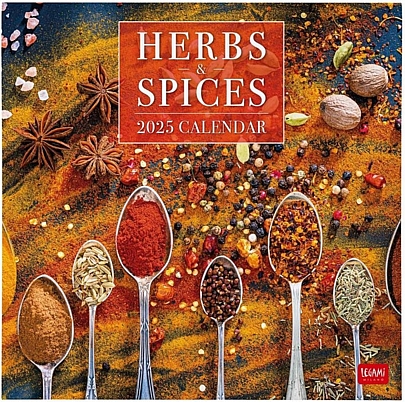 Μηνιαίο Ημερολόγιο Τοίχου 2025 - Herbs & Spices (30x29) - Legami