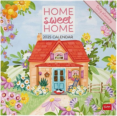 Μηνιαίο Ημερολόγιο Τοίχου 2025 - Home Sweet Home (30x29) - Legami