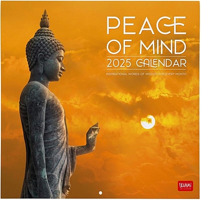 Μηνιαίο Ημερολόγιο Τοίχου 2025 - Peace of mind (30x29) - Legami