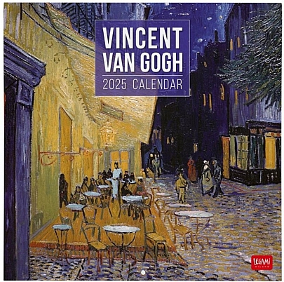 Μηνιαίο Ημερολόγιο Τοίχου 2025 - Vincent Van Gogh (30x29) - Legami