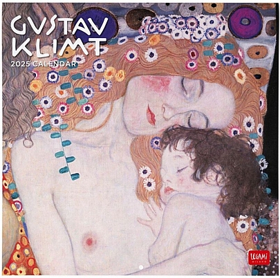 Μηνιαίο Ημερολόγιο Τοίχου 2025 - Gustav Klimt (30x29) - Legami