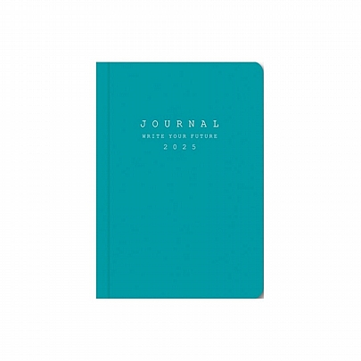 Ημερήσιο Ημερολόγιο Craft Journal 2025 - Sea Green (12x17) - AdBook