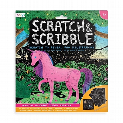 Scratch & Scribble: Magical Unicorns - Ooly