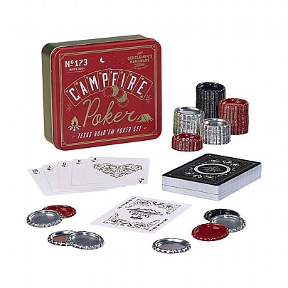 Σετ Campfire Poker Texas Holdem (120 μάρκες) - Gentlemen's Hardware