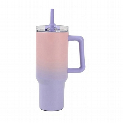 Κούπα Θερμός - Pink & Purple (1200ml) - I-Drink