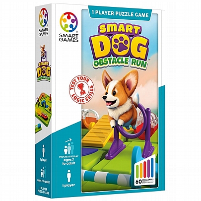 Smart Dog Obstacle Run (60 Challenges) - Smart Games