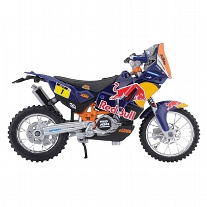 Μοτοσυκλέτα 1/18: Red Bull KTM 450 Rally - Bburago