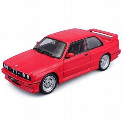 Αυτοκινητάκι 1/24: BMV 3 Series M3 1988 Red - Bburago