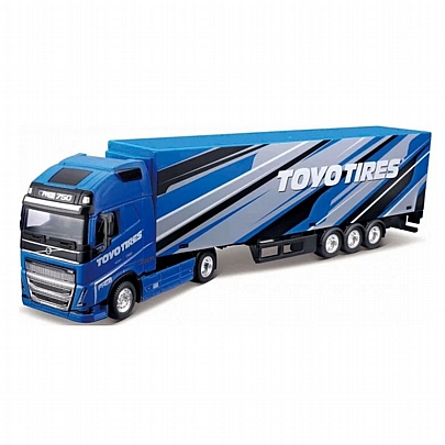 Hauler Trailer 1/43: Volvo FH16 - Bburago