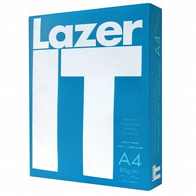 Χαρτί Α4 Lazer It (80gr/m²) - Λευκό (500Φ.) - Salkopaper