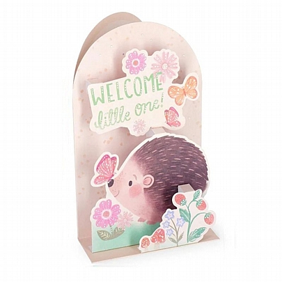 Ευχετήρια κάρτα Pop up με Φάκελο - Welcome little one! (12x17) - Legami