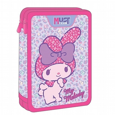 Κασετίνα γεμάτη (2 Θήκες) - My Melody - Must Κασετίνα γεμάτη (2 Θήκες) - My Melody - Must