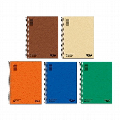 Σπιράλ Σημειωματάριο Ριγέ - University No.21 (10x14) - Skag Σπιράλ Σημειωματάριο Ριγέ - University No.21 (10x14) - Skag
