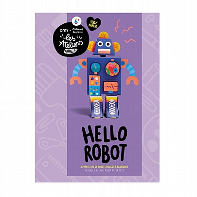 Κατασκευάζω 3D Φιγούρες - Hello Robot - Les Ateliers Κατασκευάζω 3D Φιγούρες - Hello Robot - Les Ateliers
