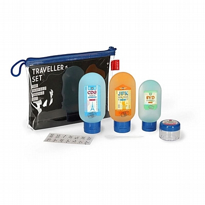 Σετ Ταξιδιού - Νεσεσέρ & Mπουκαλάκια ταξιδιού - Legami Σετ Ταξιδιού - Νεσεσέρ & Mπουκαλάκια ταξιδιού - Legami