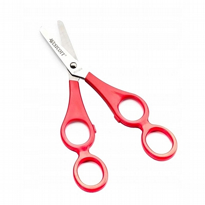 Ψαλίδι με Διπλή Λαβή κόκκινο (18cm) - Westcott Ψαλίδι με Διπλή Λαβή κόκκινο (18cm) - Westcott