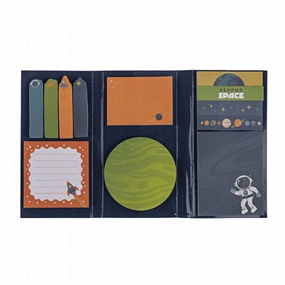 Σετ Αυτοκόλλητων σελιδοδεικτών & Sticky Note - Space - Ootblue Σετ Αυτοκόλλητων σελιδοδεικτών & Sticky Note - Space - Ootblue